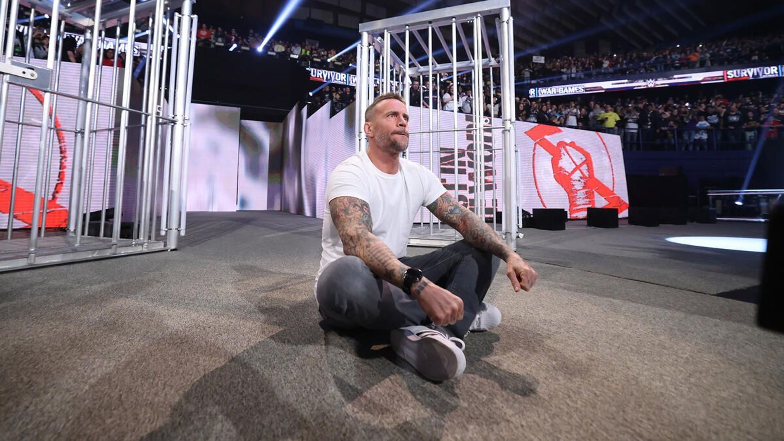CM Punk at Survivor Series (Image courtesy: WWE.com)
