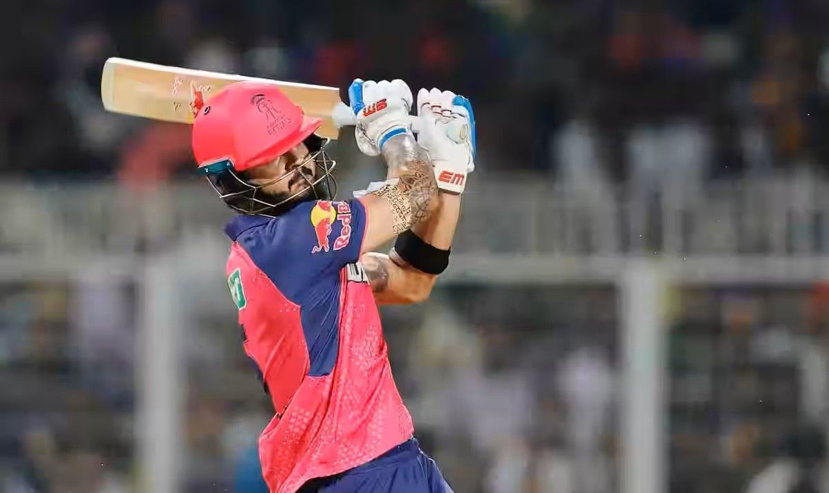 रियान पराग ने धुआंधार बल्लेबाजी की (Photo Credit - IPLT20.COM)