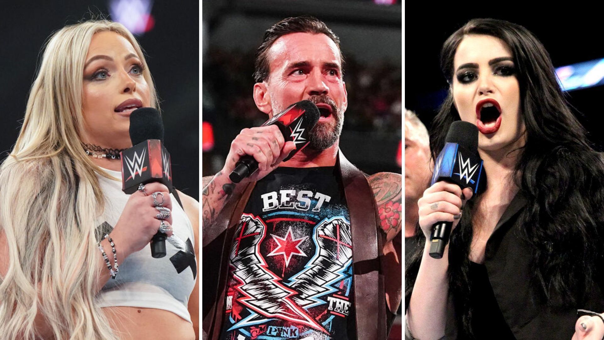 Liv Morgan, CM Punk, and Paige reacted to a huge WWE release [Image credits: WWE.com]