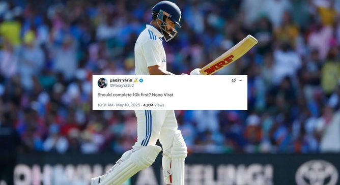 "Should complete 10k first" - Fans react amid reports that Virat Kohli wants to retire from Tests