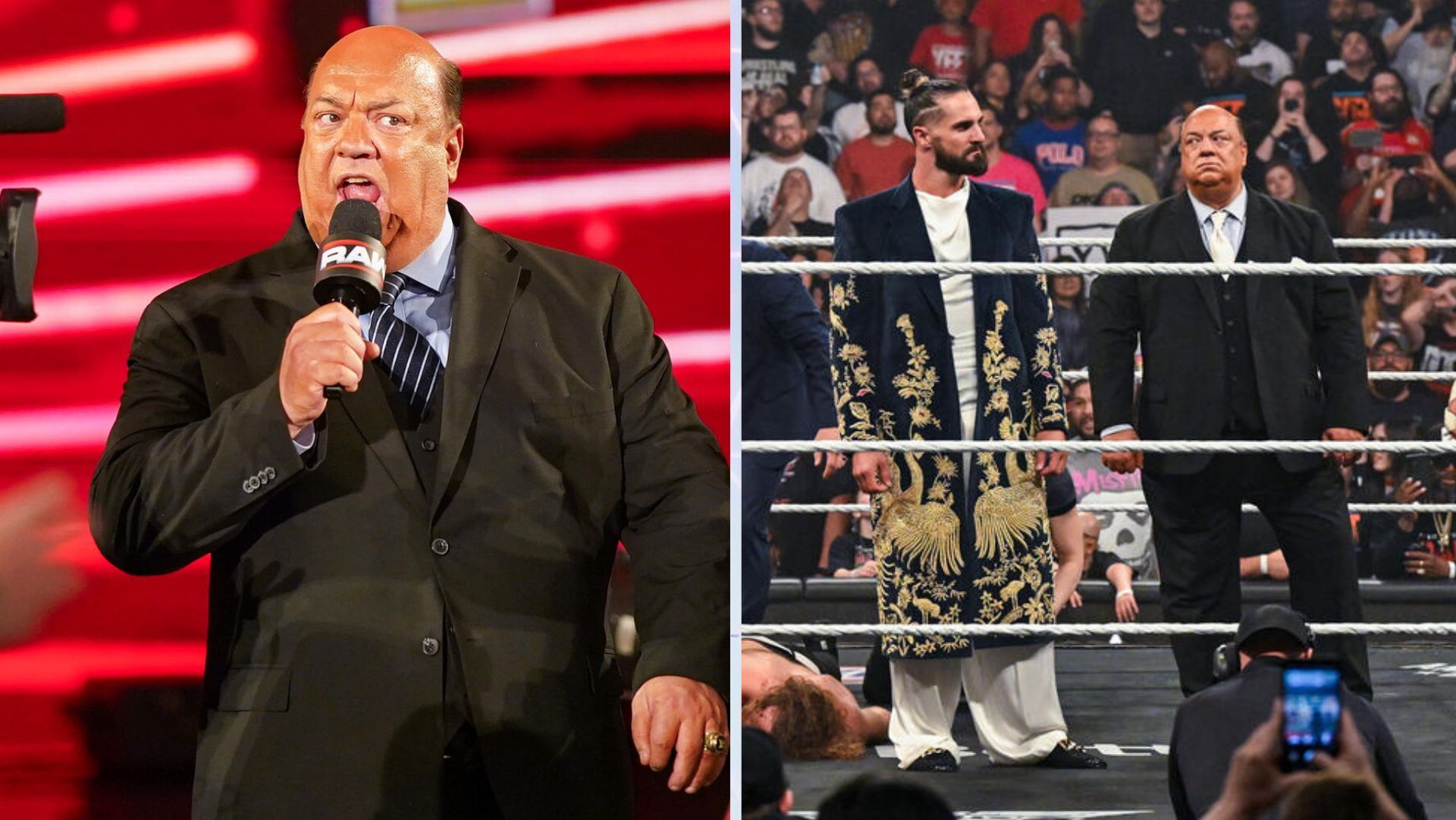Paul Heyman betrayed both Roman Reigns and CM Punk at WrestleMania 41. [Images Source: WWE.com]