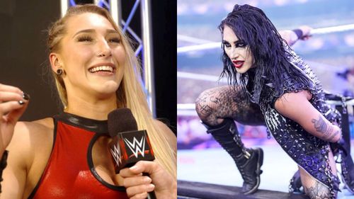 Rhea Ripley's transformation (Images credit: WWE.com)