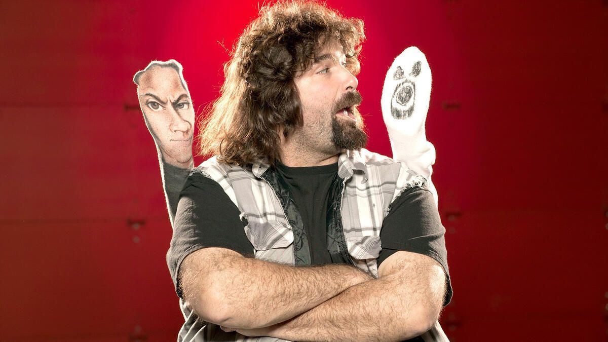 Mick Foley worked with The Rock in the late 1990s [Image Credit: wwe.com]