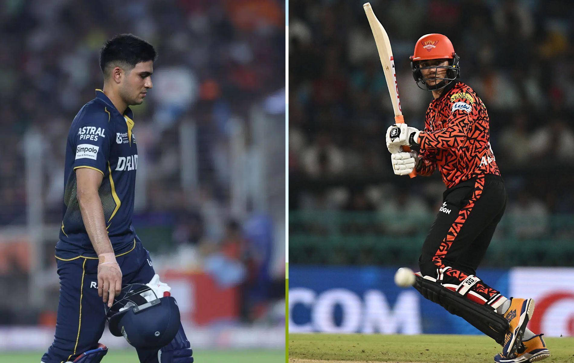 Shubman Gill and Abhishek Sharma are enjoying impressive IPL seasons with the bat ]Image Credit: All Images from Getty]