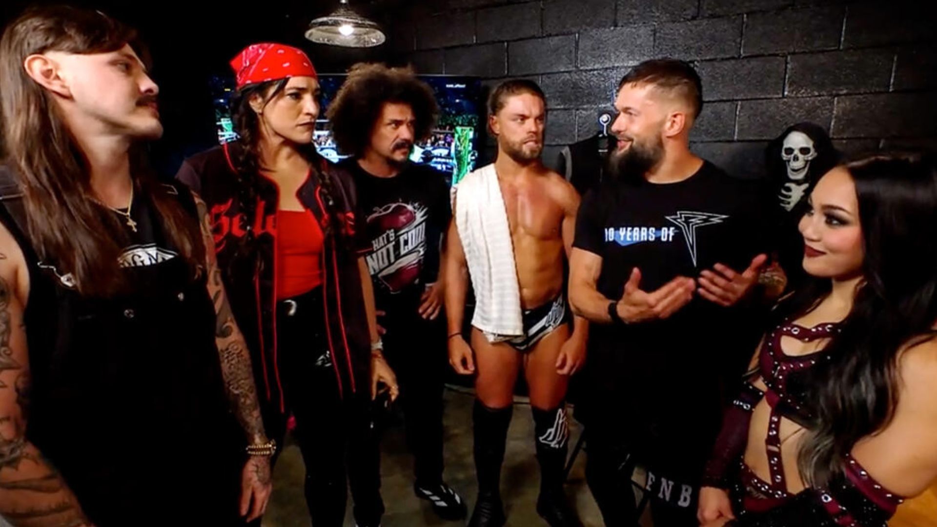 The faction picked up a win last night on the red brand. [Image credit: WWE.com]
