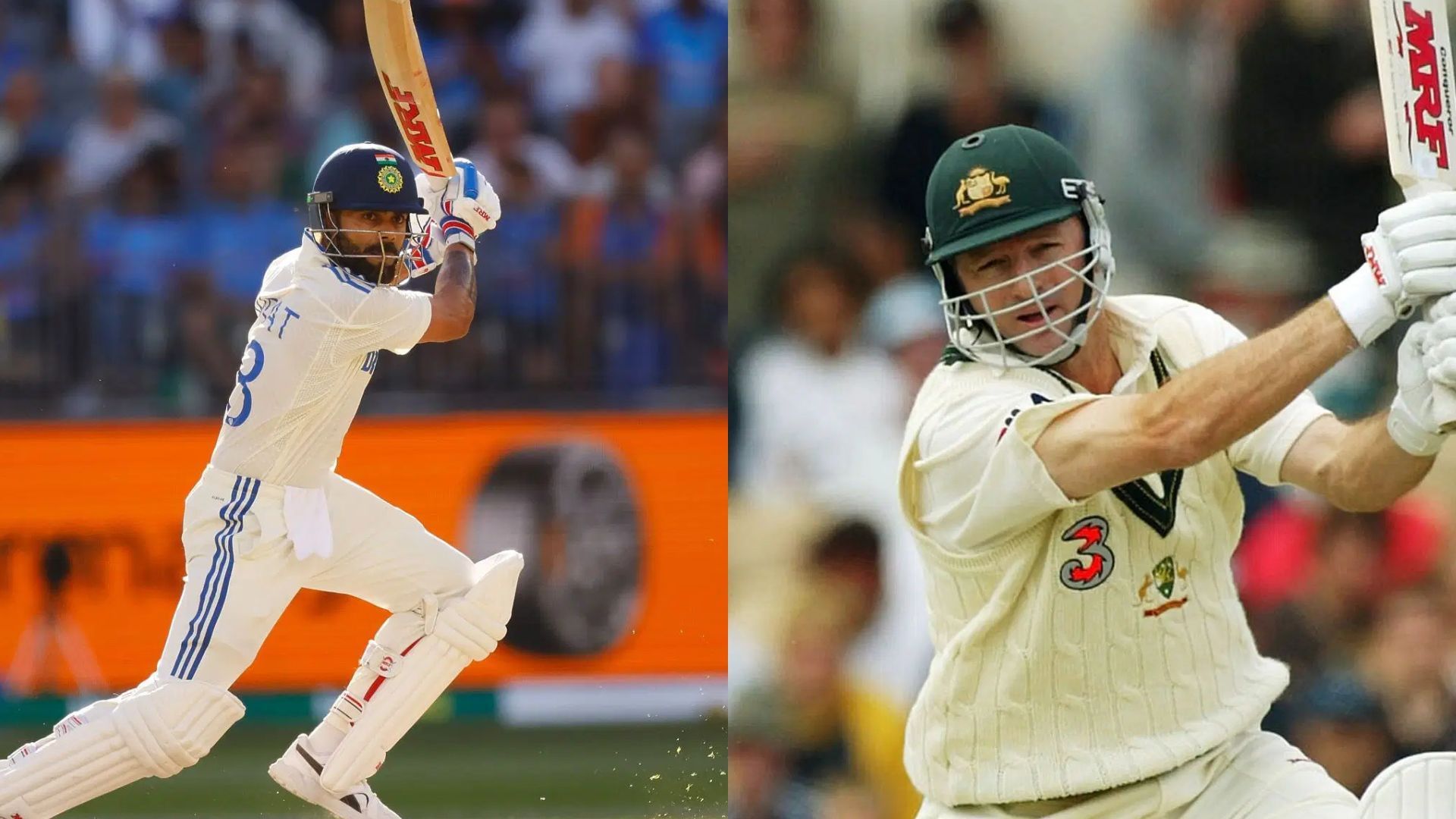 Comparison of Virat Kohli and Steve Smith after 123 Tests (Images via Getty)