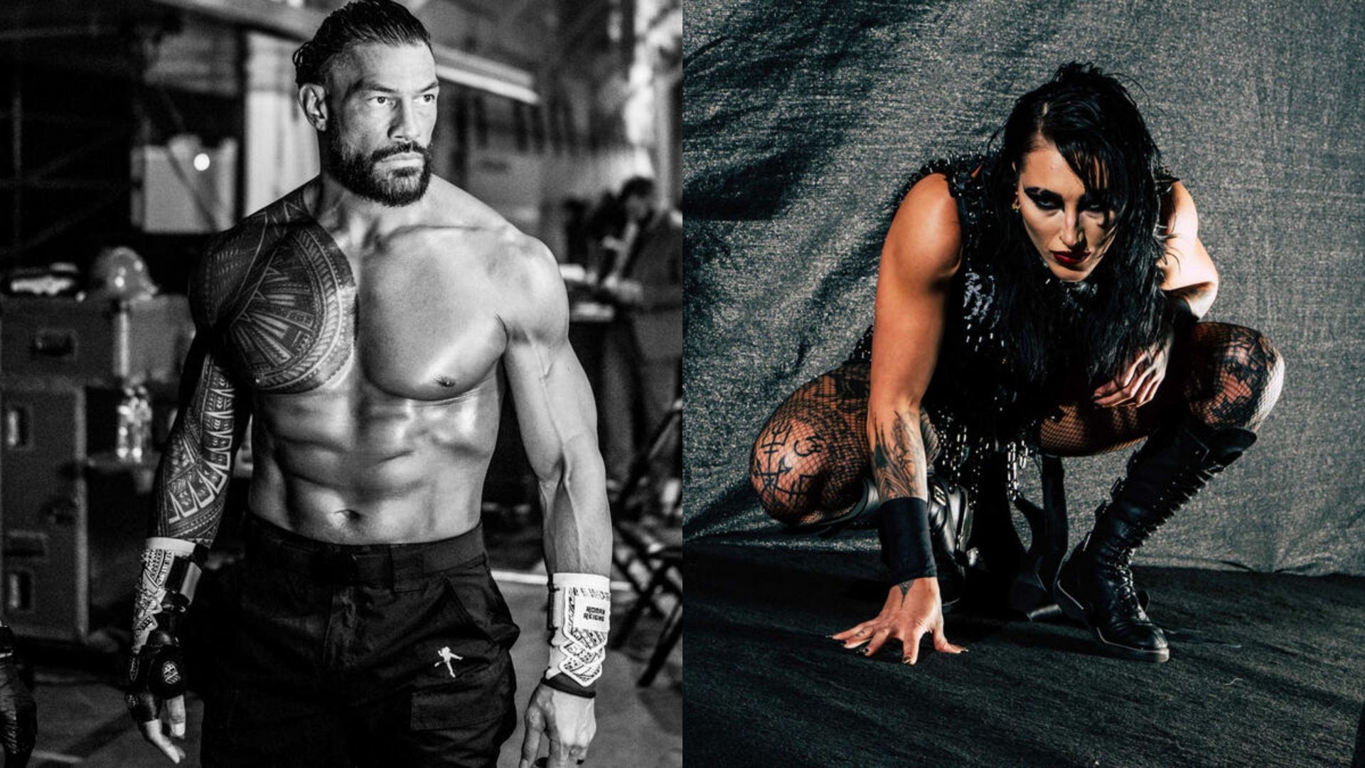 Roman Reigns, Rhea Ripley, Liv Morgan, Drew Mcintyre, Cody Rhodes, WWE