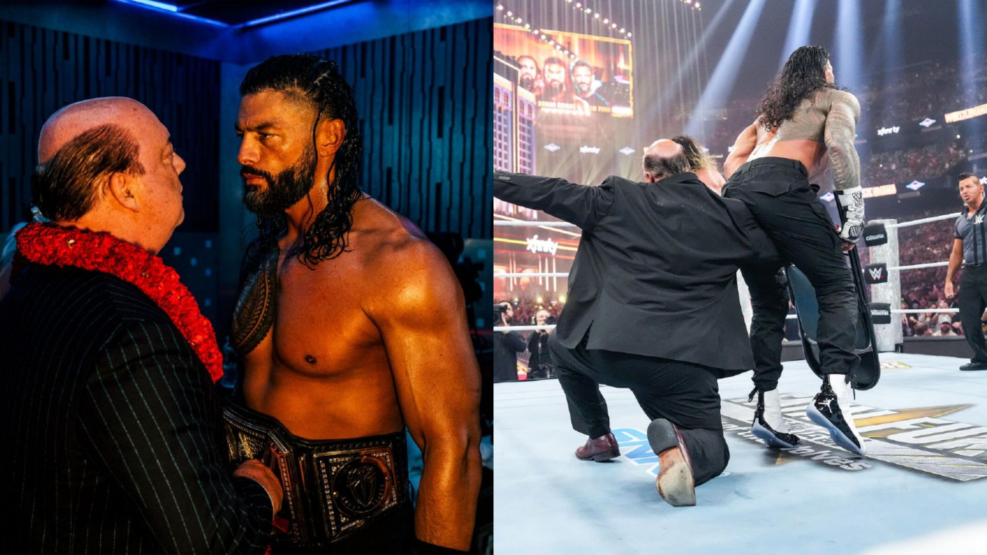 Roman Reigns, Paul Heyman, WWE
