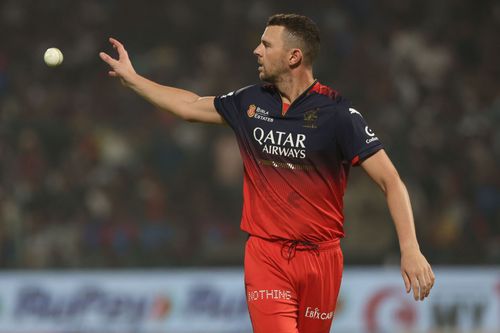 RCB have missed Josh Hazlewood's services in their last couple of games in IPL 2025. [P/C: Getty]
