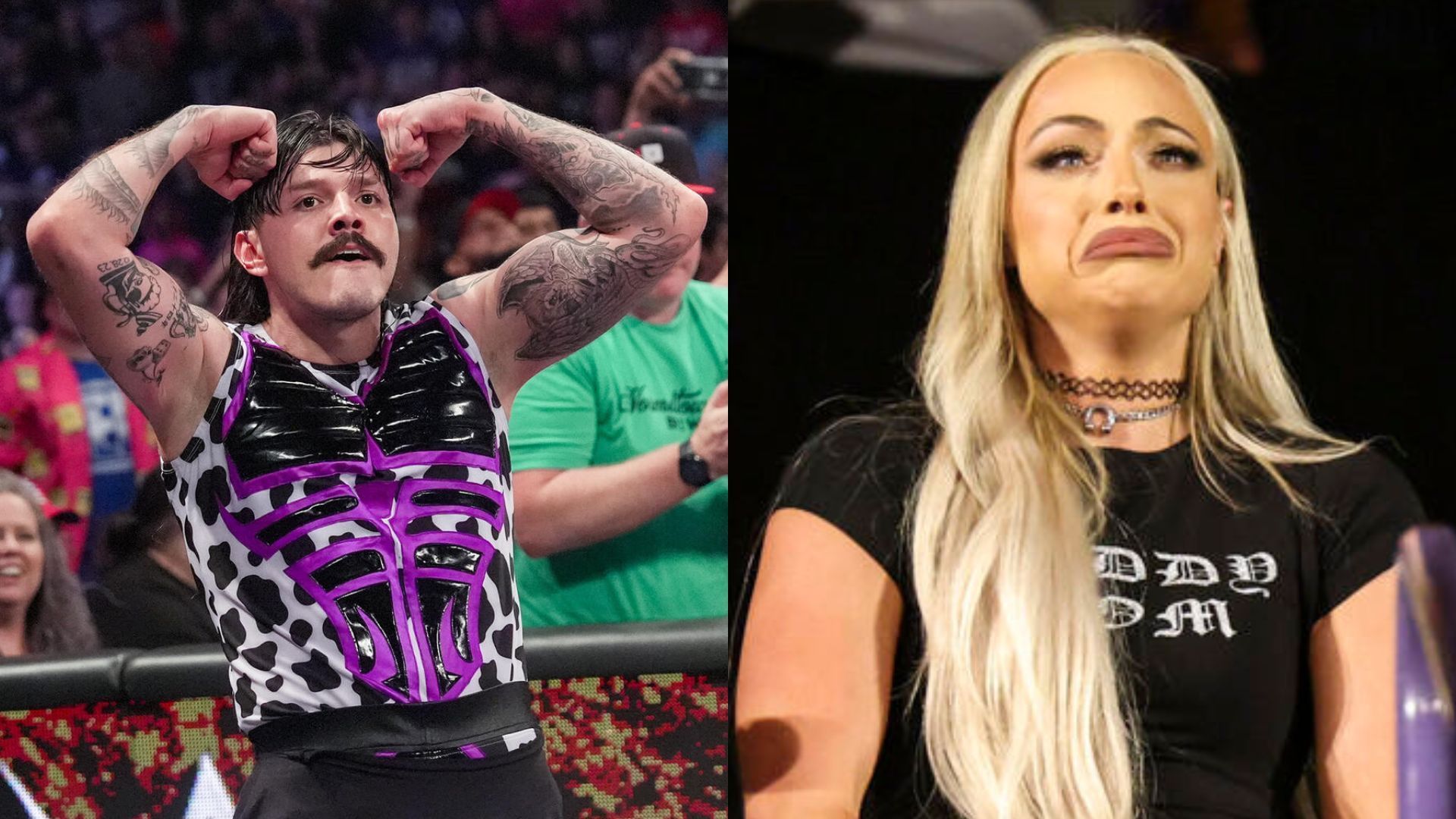 Dominik Mysterio and Liv Morgan! [Images from WWE.com]