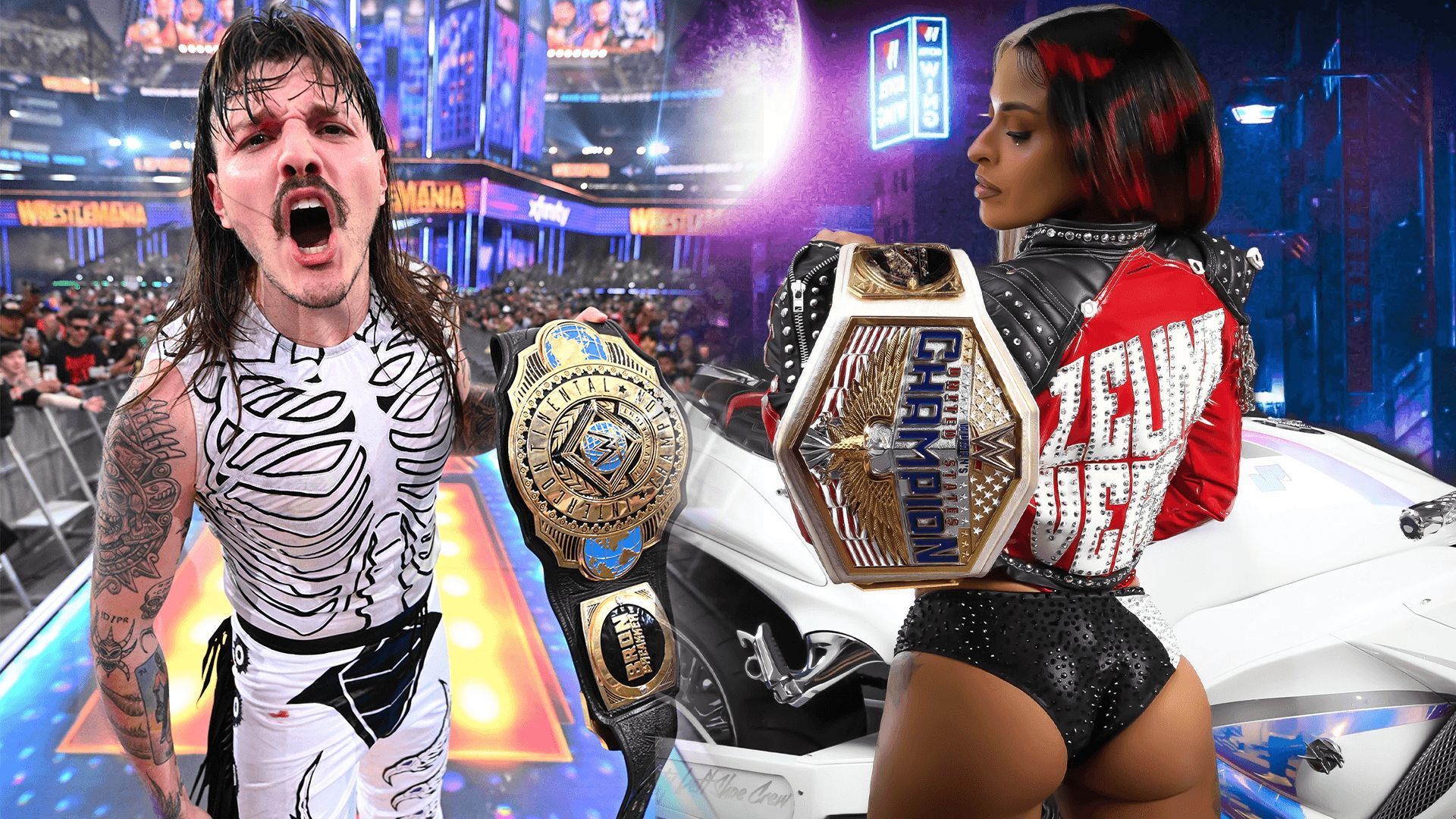 Dominik Mysterio and Zelina Vega (Credits: Dominik Mysterio