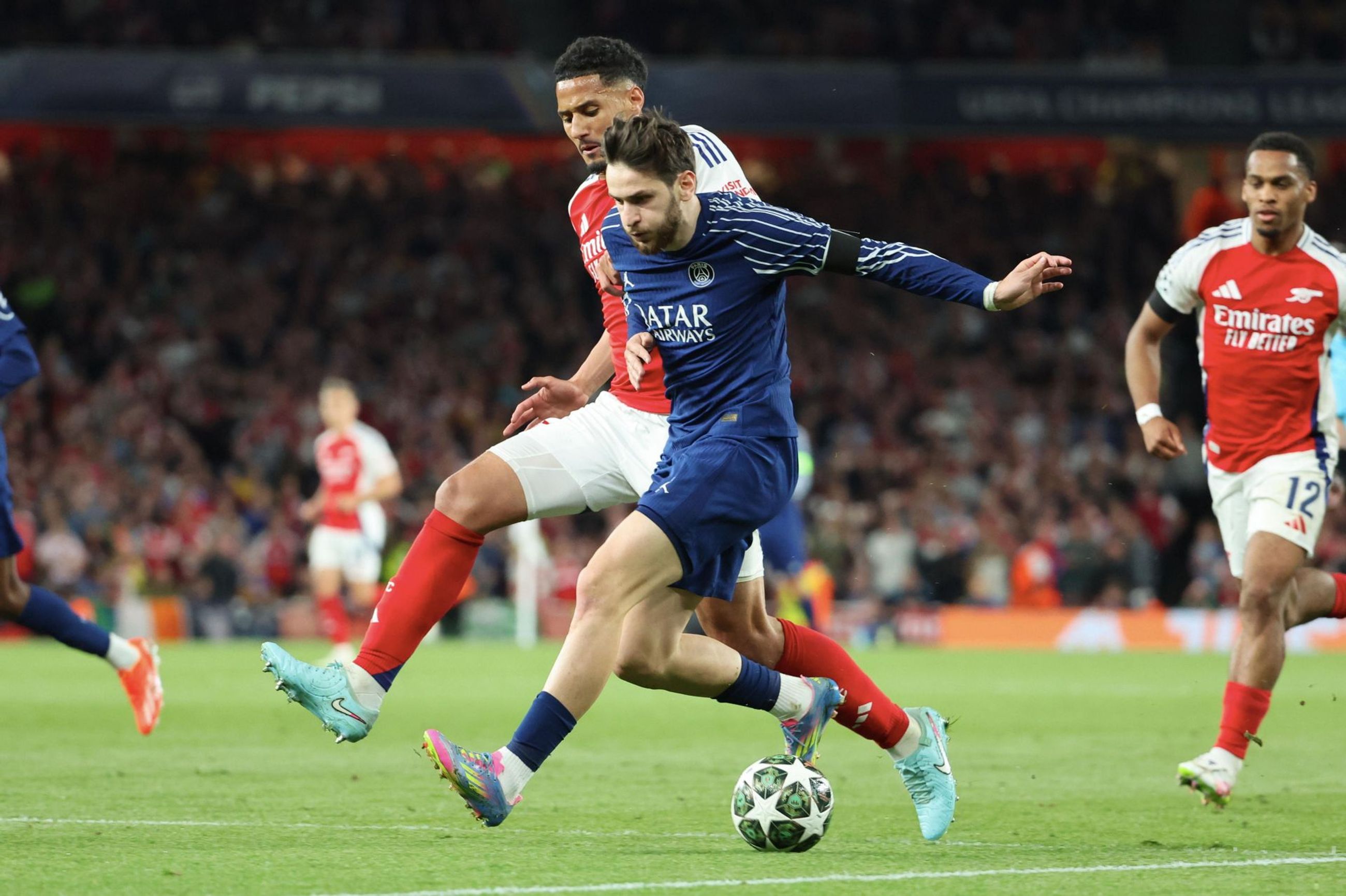 Arsenal FC v Paris Saint-Germain - UEFA Champions League 2024/25 Semi Final First Leg - Source: Getty
