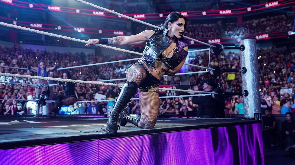 Rhea Ripley could go after the tag team titles! [Image via WWE.com]