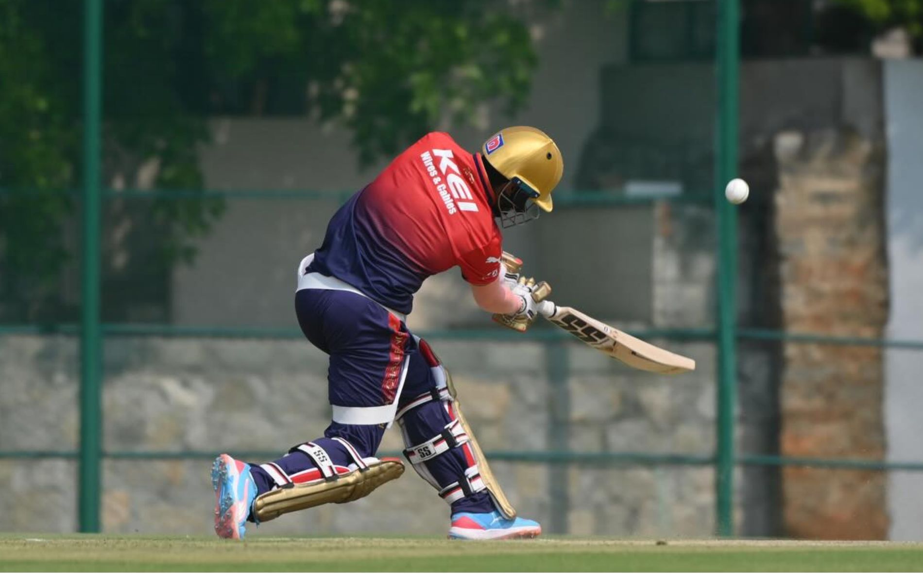 Swastik Chikara during an IPL 2025 practice session. (Pic: Instagram/swastikchikara_3).