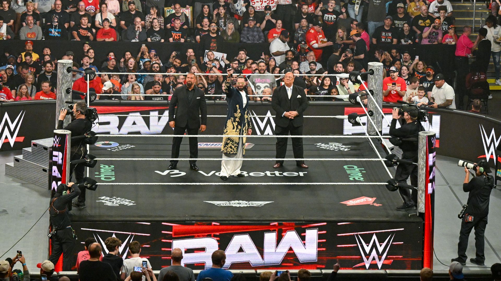 Seth Rollins, Bron Breakker, and Paul Heyman stand tall on WWE RAW