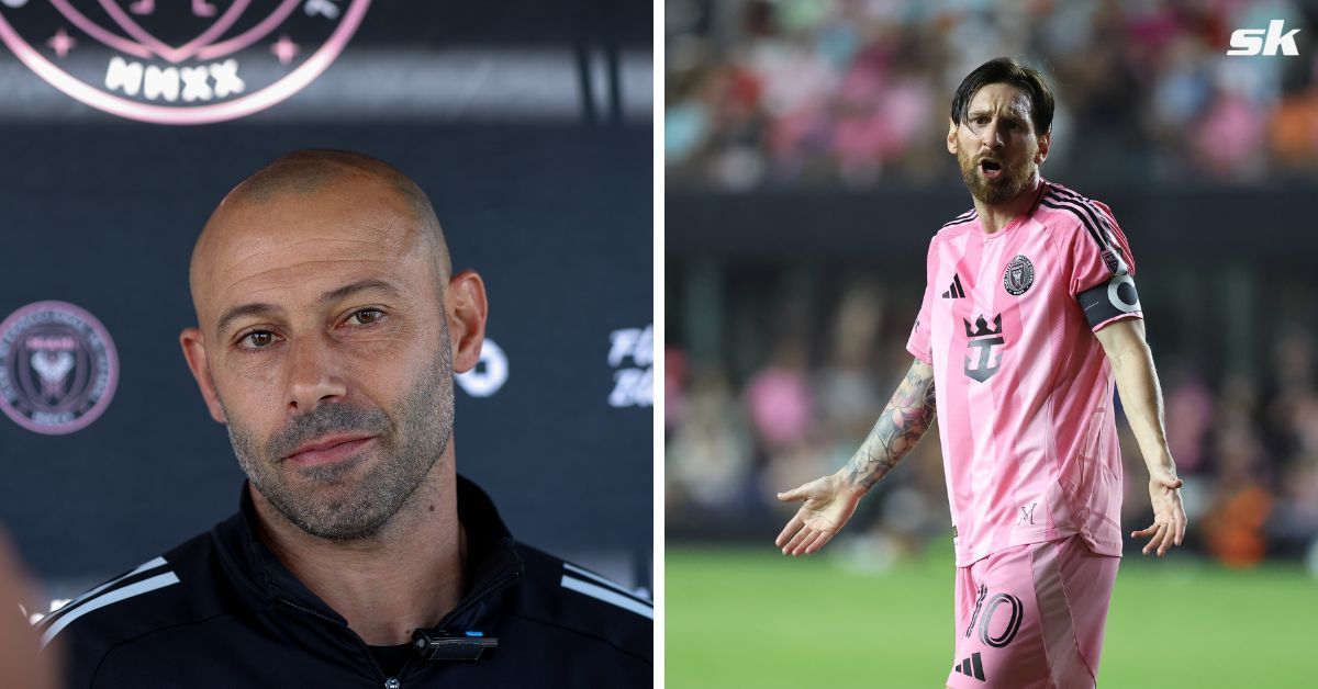 Javier Masherano (left) &amp; Lionel Messi (right) - (All images from Getty)