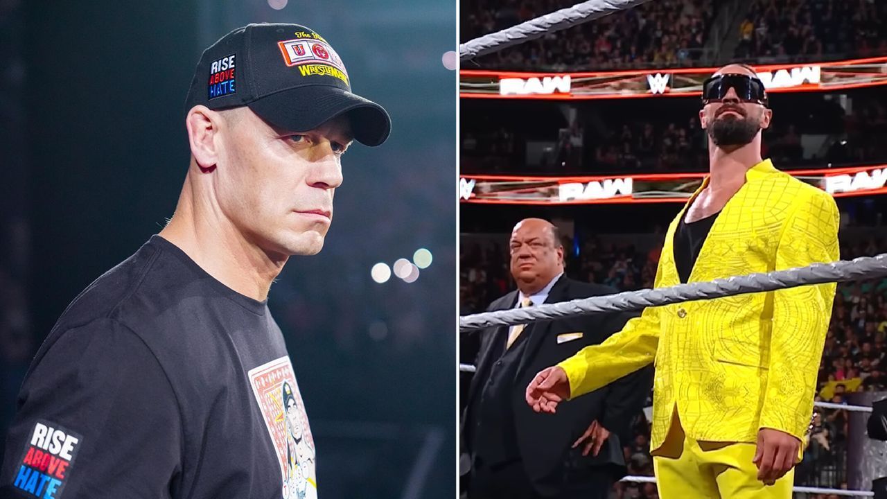 Cena and Rollins (via WWE