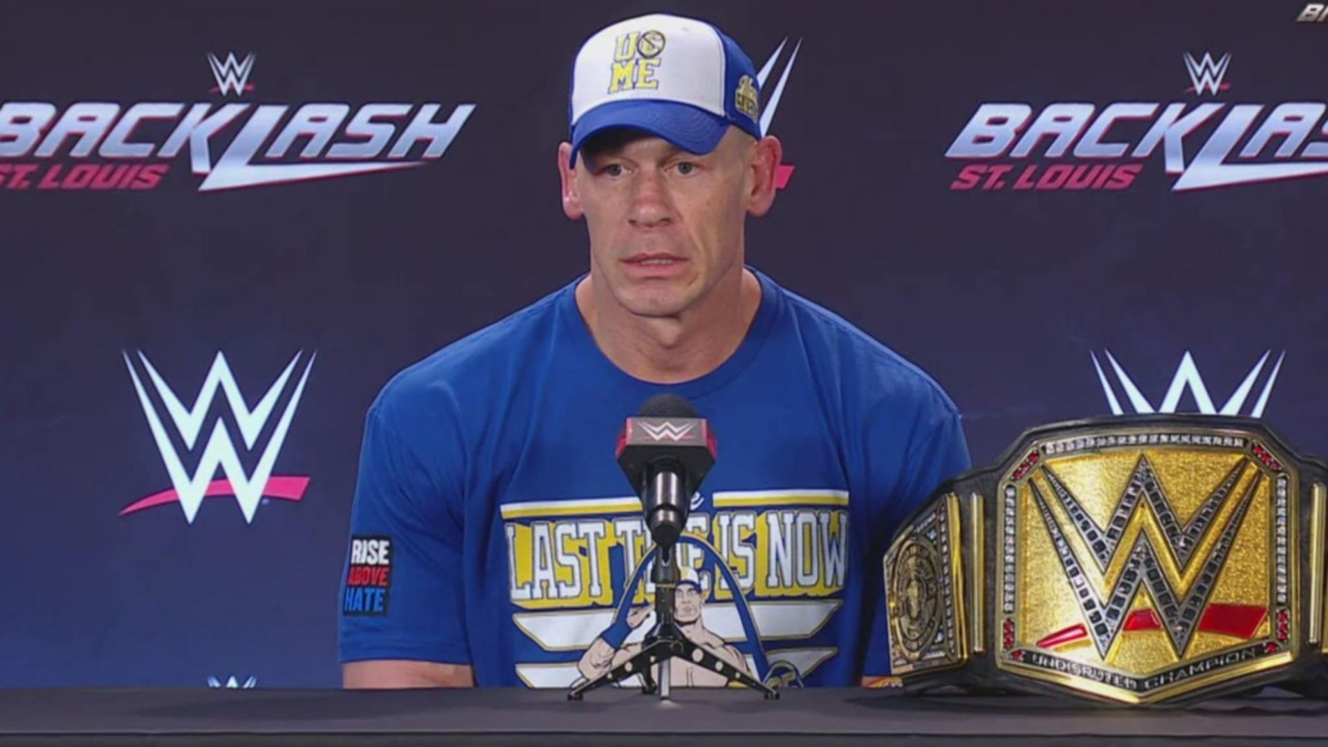 Undisputed WWE Champion John Cena (Image credit: WWE.com)