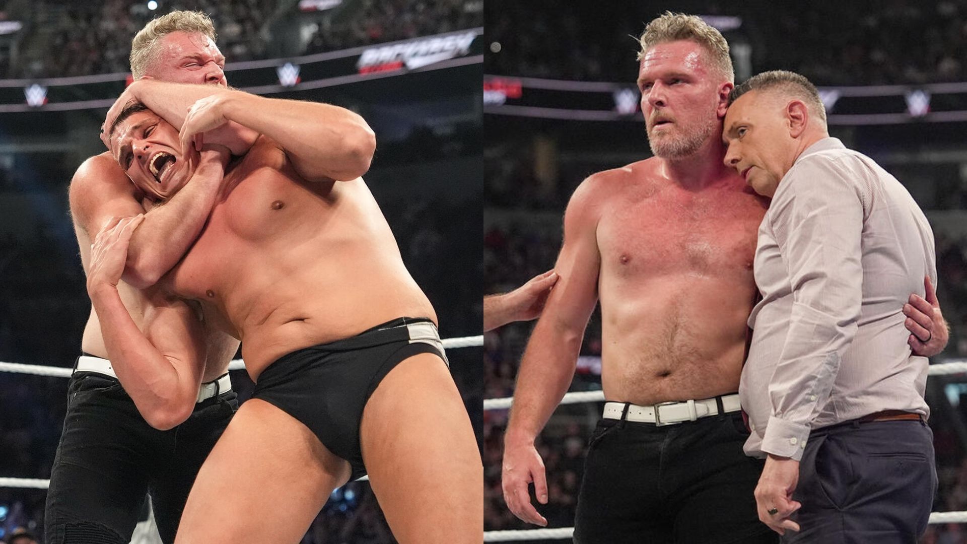 McAfee and Gunther battled at Backlash 2025. [Image credits: WWE.com]