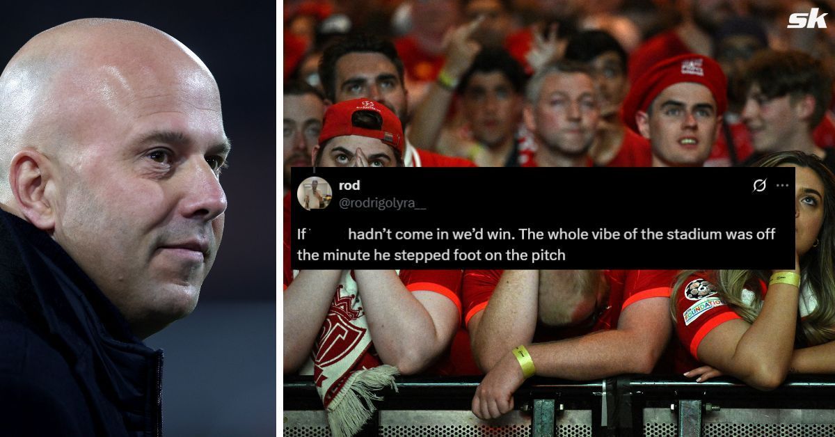 Liverpool drew 2-2 at home to Arsenal in the Premier League on Sunday. (GETTY, rodrigolyra_/X)