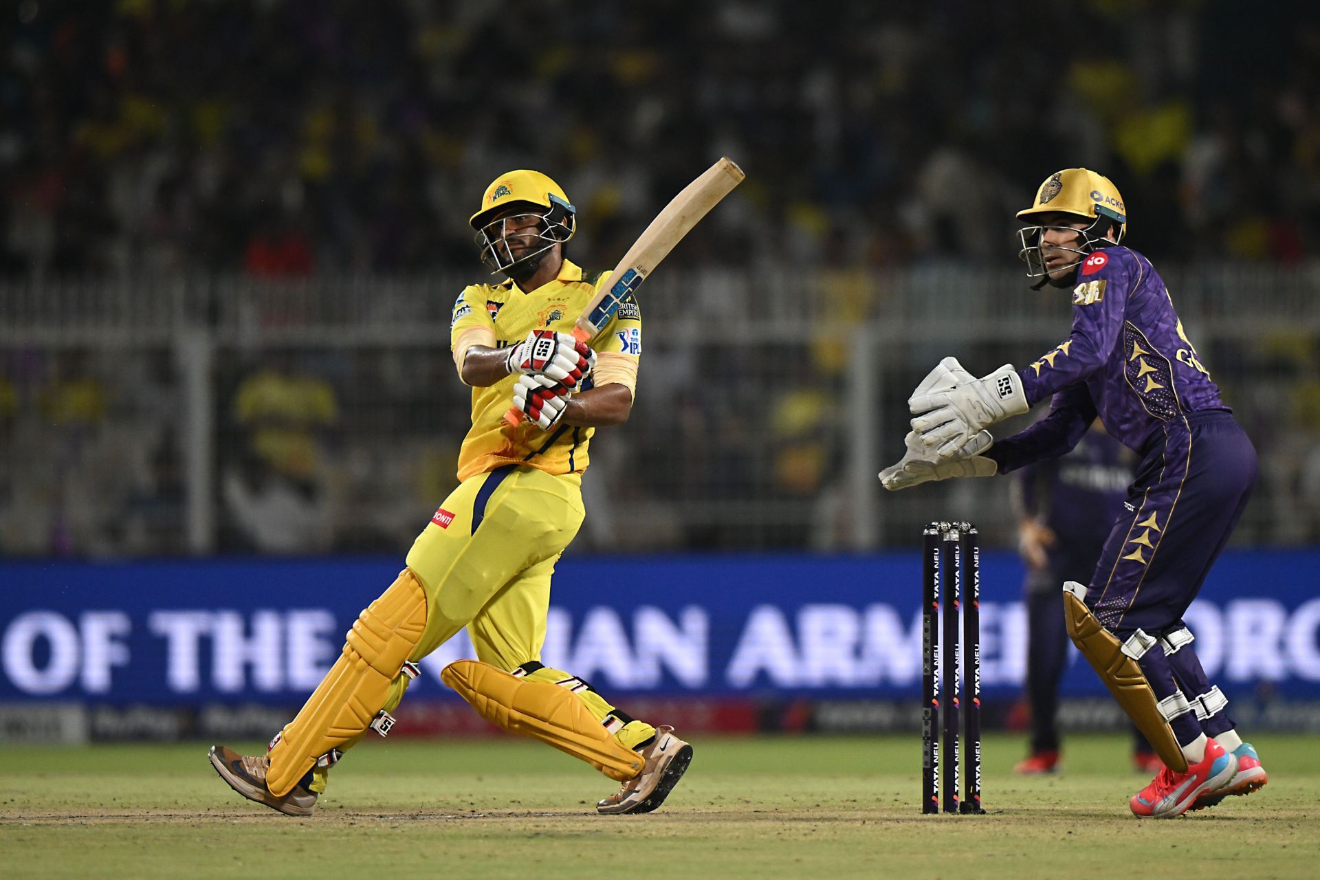 Urvil Patel played an explosive knock in CSK&#039;s IPL 2025 clash against KKR. [P/C: Getty]