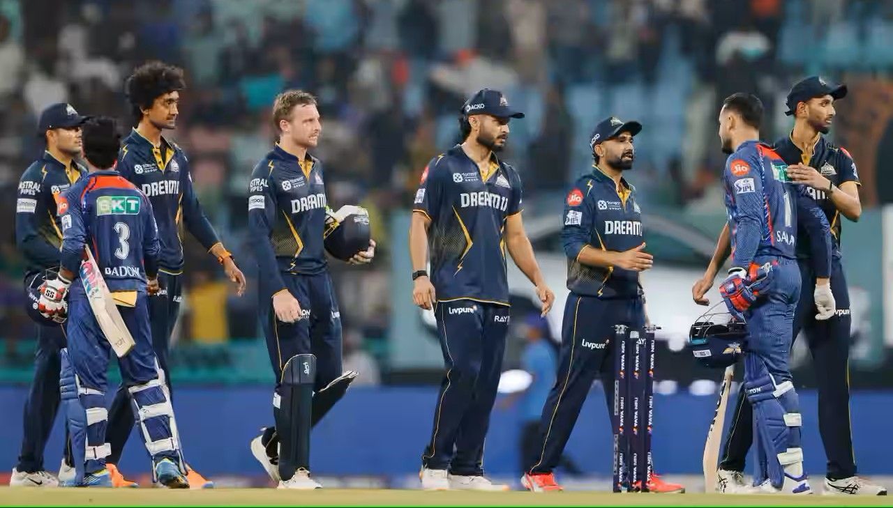 गुजरात टाइटंस vs लखनऊ सुपर जायंट्स (Photo Credit - IPLT20.COM)