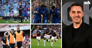 “A lot of money at stake” - Gary Neville predicts who among Chelsea, Man City, Newcastle and Aston Villa will qualify for Champions League next season