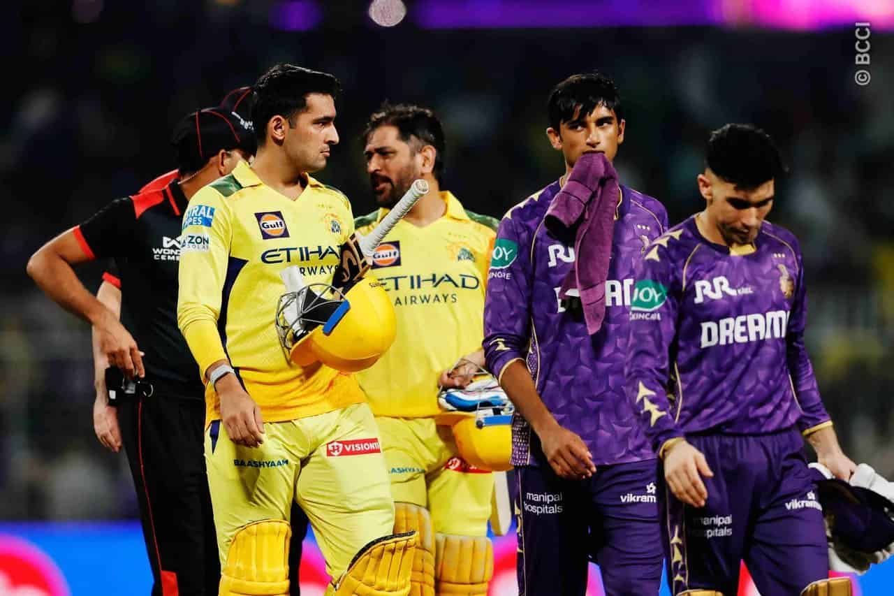 Chennai Super Kings beat Kolkata Knight Riders (Image: IPLT20.com/BCCI)