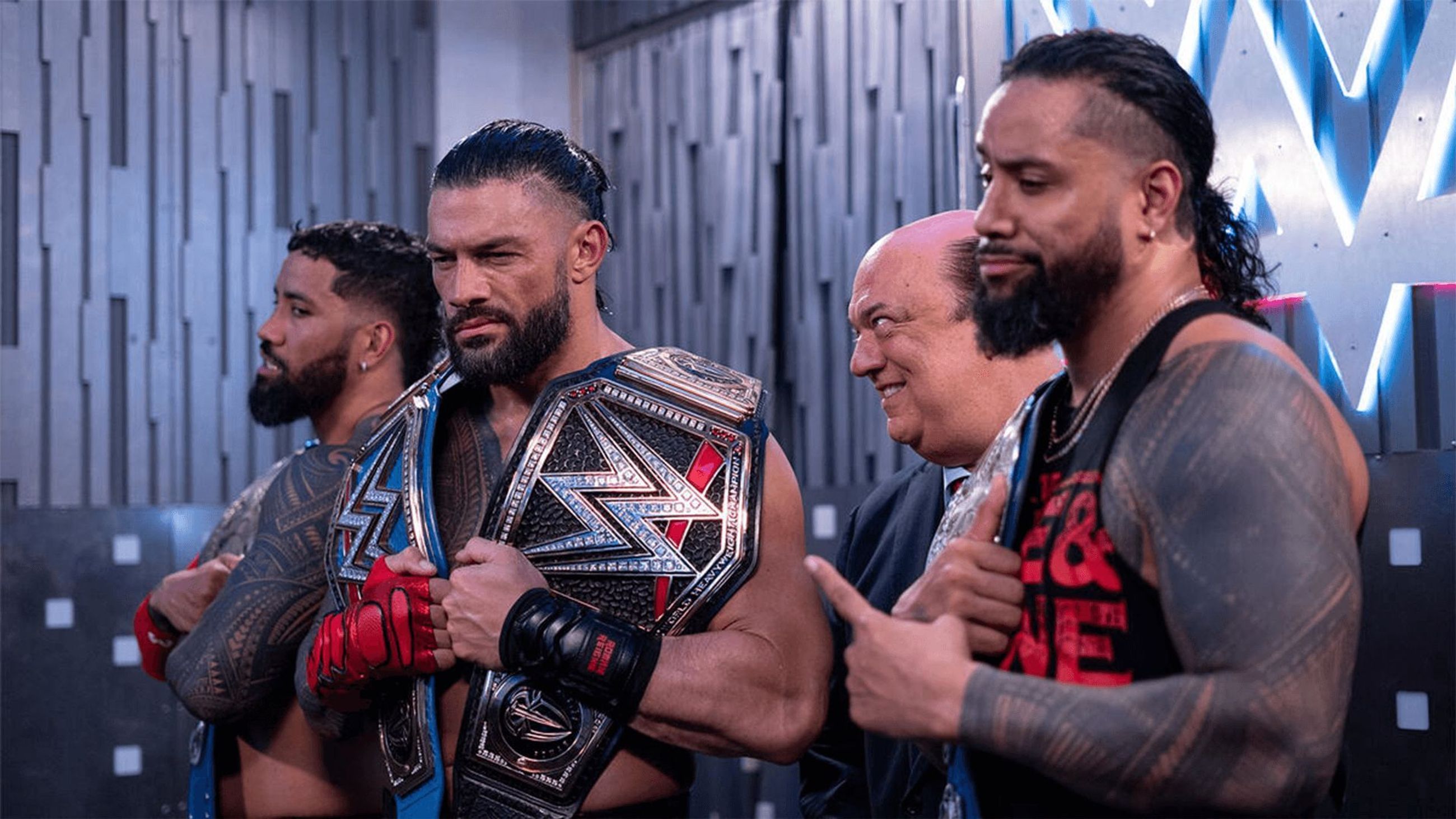 WWE Bloodline in frame! (Credits: WWE.Com)