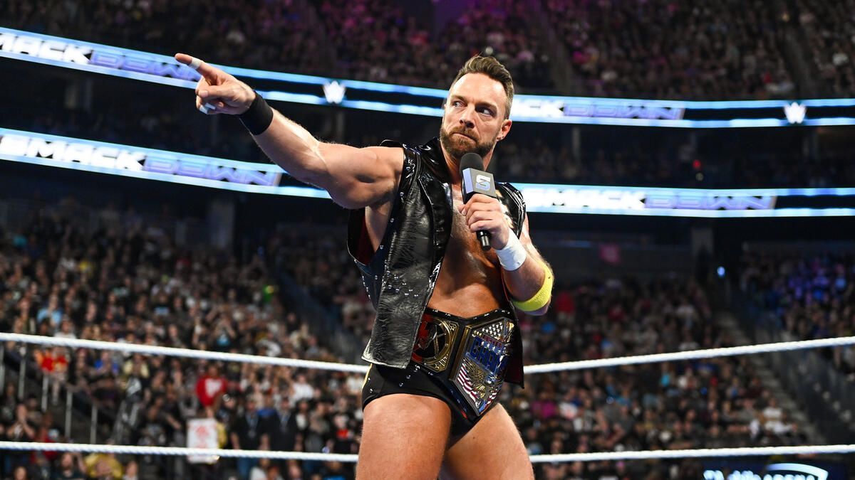LA Knight is a former WWE US Champion. [Image via WWE.com]