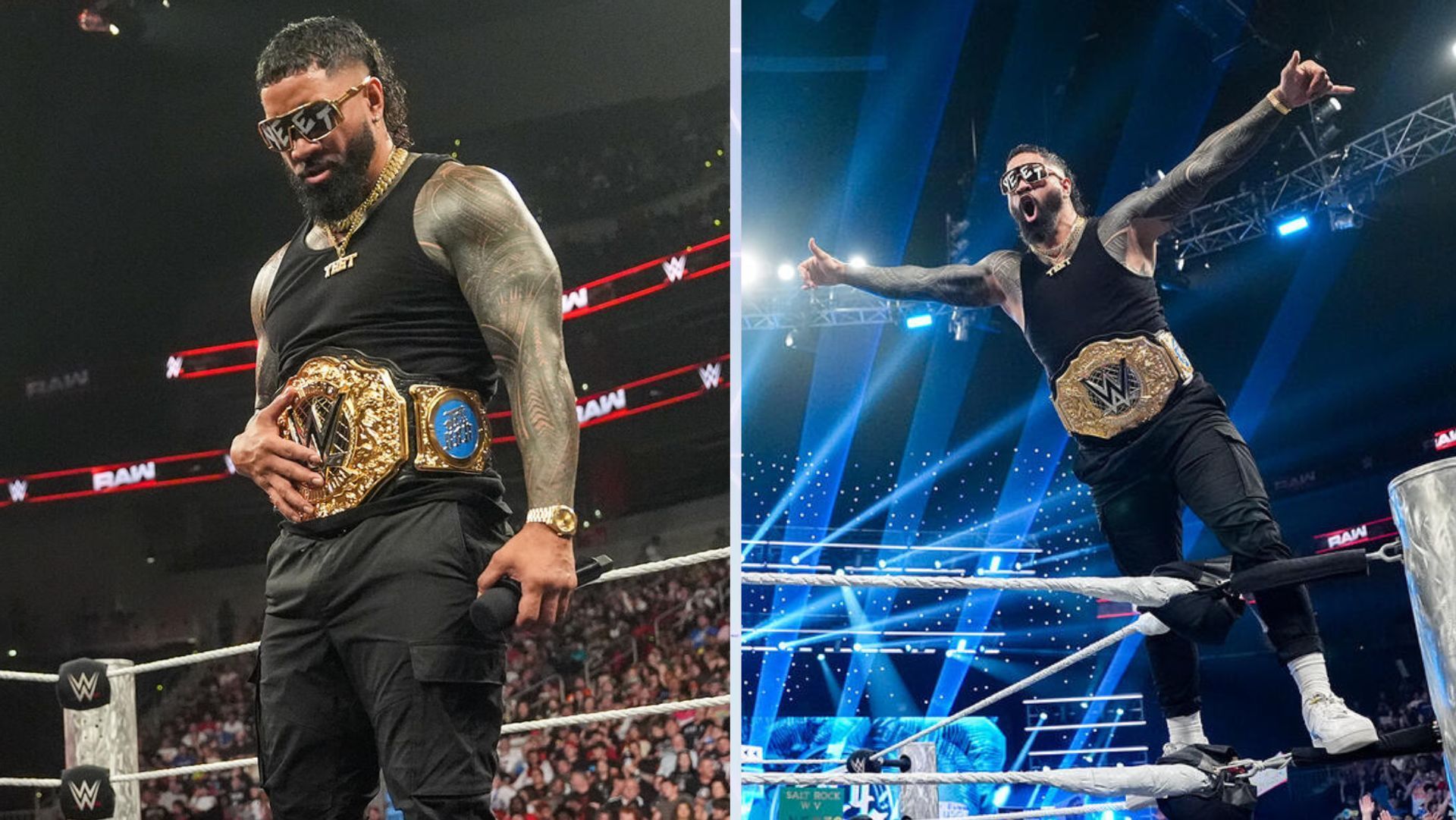 Jey Uso on WWERAW. [Images Source: WWE.com]