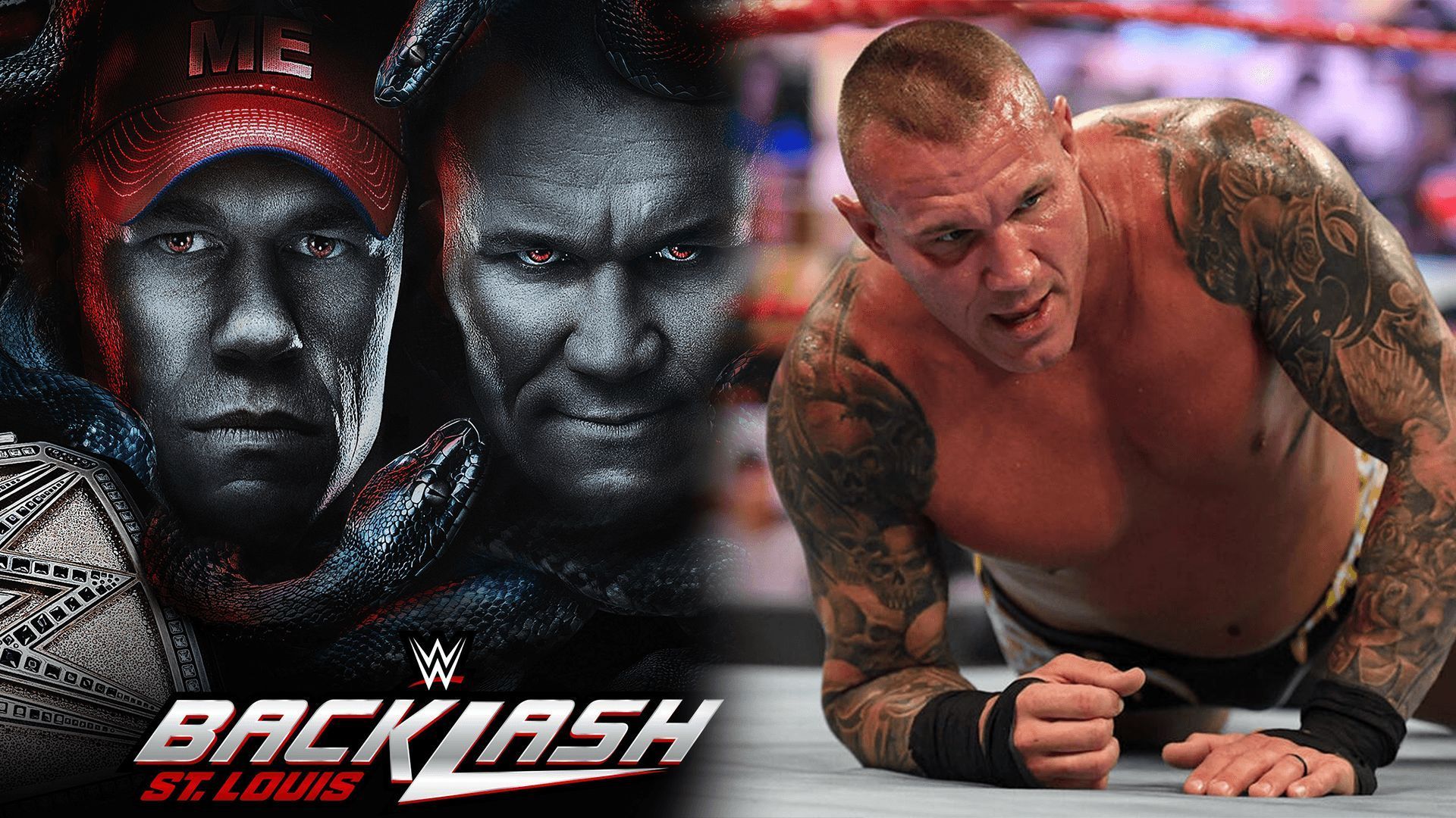 Randy Orton vs. John Cena Backlash 2025! (Credits: WWE.Com and WWE Twitter)