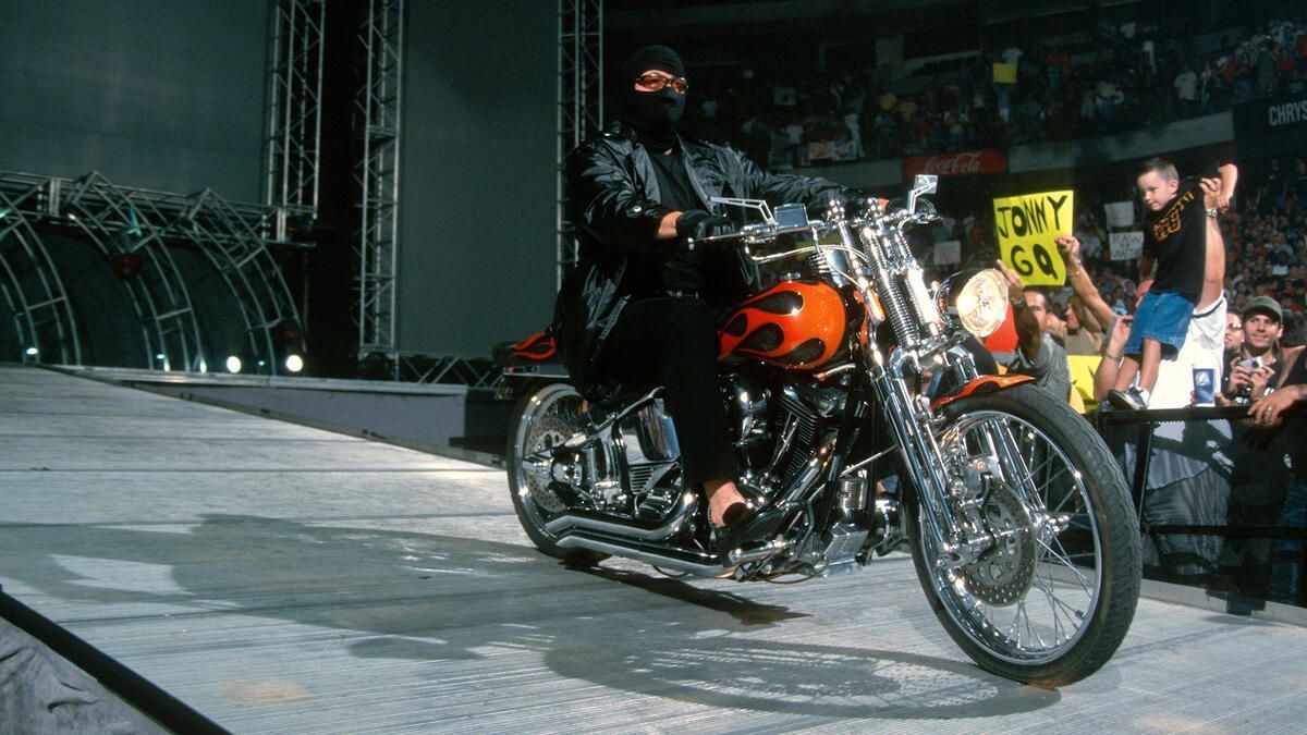The wrestling legend on his WWF debut (Picture Courtesy: WWE.com)