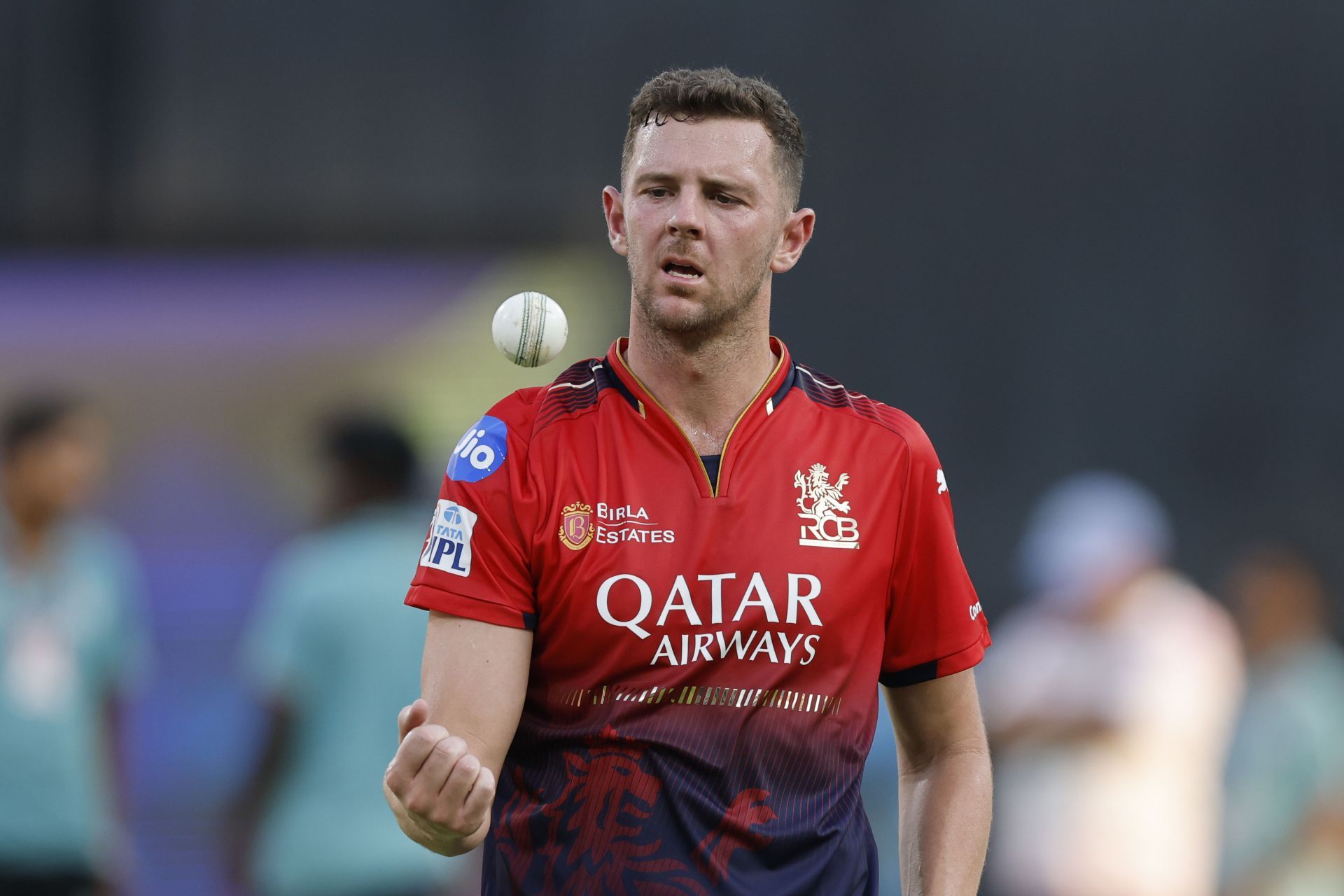 Josh Hazlewood (18) is RCB&#039;s highest wicket-taker in IPL 2025. [P/C: Getty]