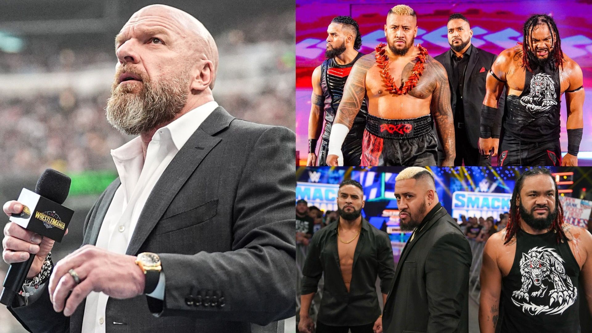 Triple H to announce a Bloodline Civil War? [Image Credits: wwe.com photots]