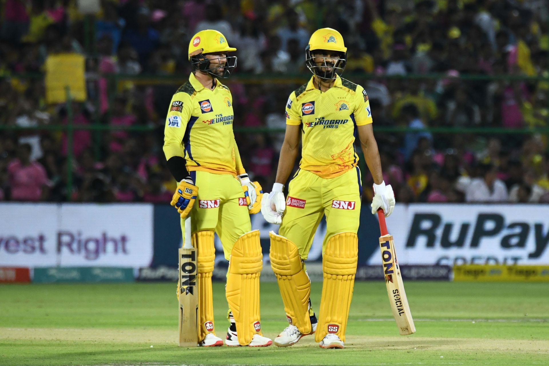 The elegant opening pair helped CSK win the title in 2023 [Credit: Getty]