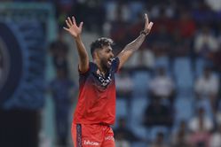 Nuwan Thushara's vicious bouncer hits Matthew Breetzke's helmet and races away for four in LSG vs RCB IPL 2025 clash [Watch]