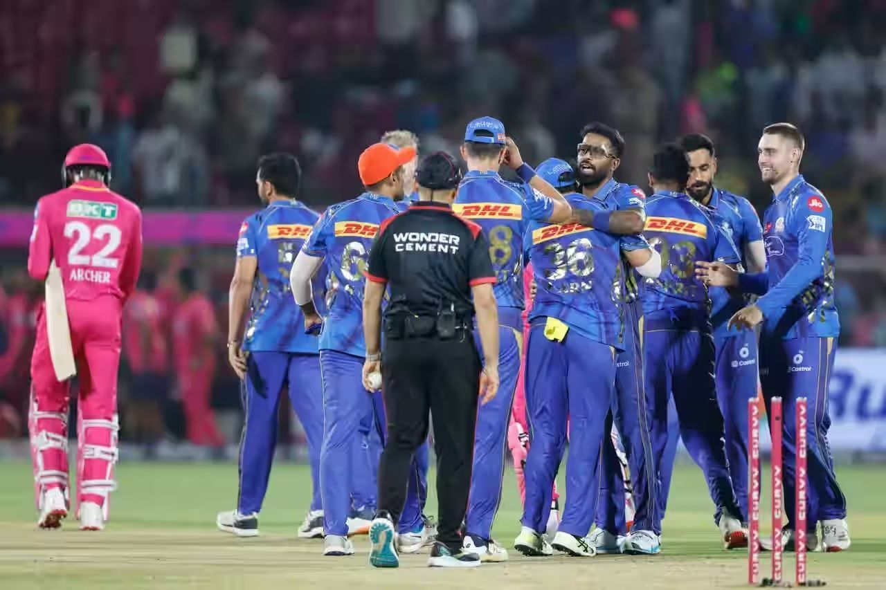 MI registered an emphatic win in their IPL 2025 clash against RR. [P/C: iplt20.com]