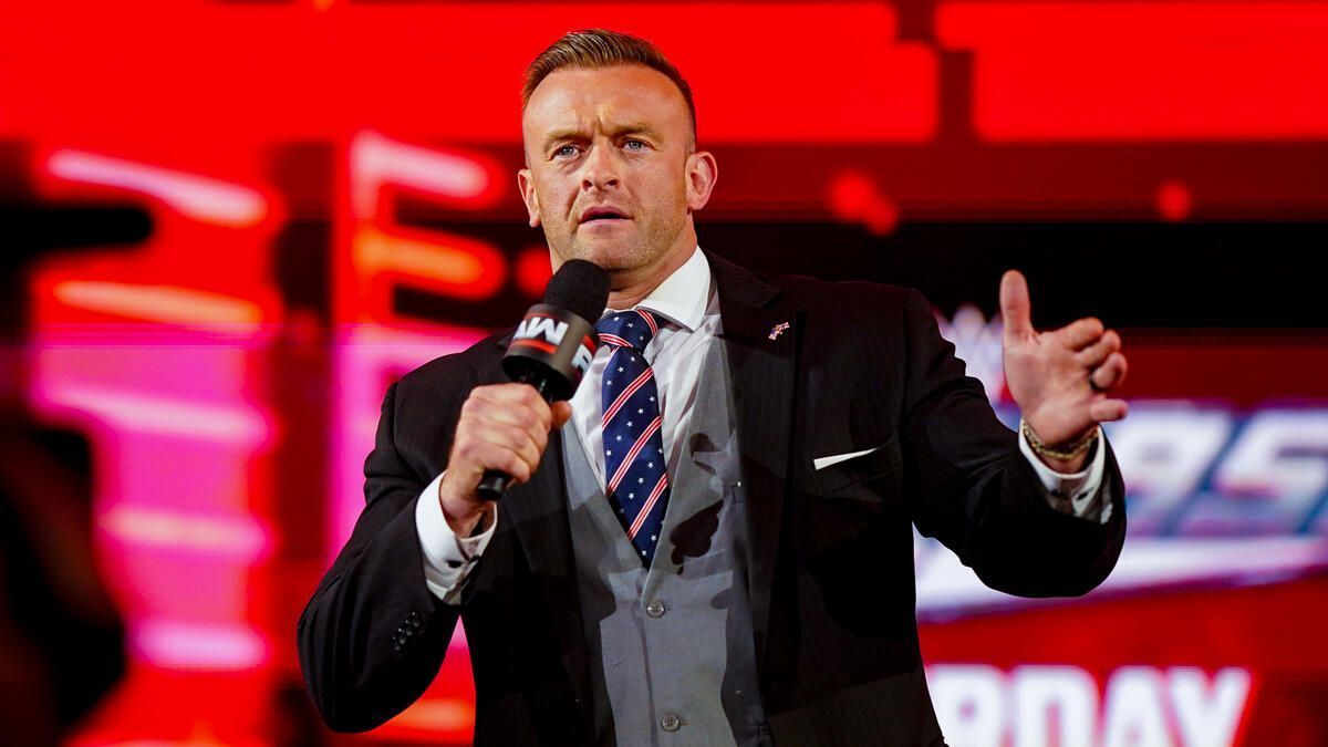 Nick Aldis on RAW (Picture Courtesy: WWE.com)