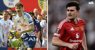 "Hope everyone had a fantastic Wednesday" - Leeds star Harry Gray aims cheeky dig at Harry Maguire after Manchester United UEL final loss
