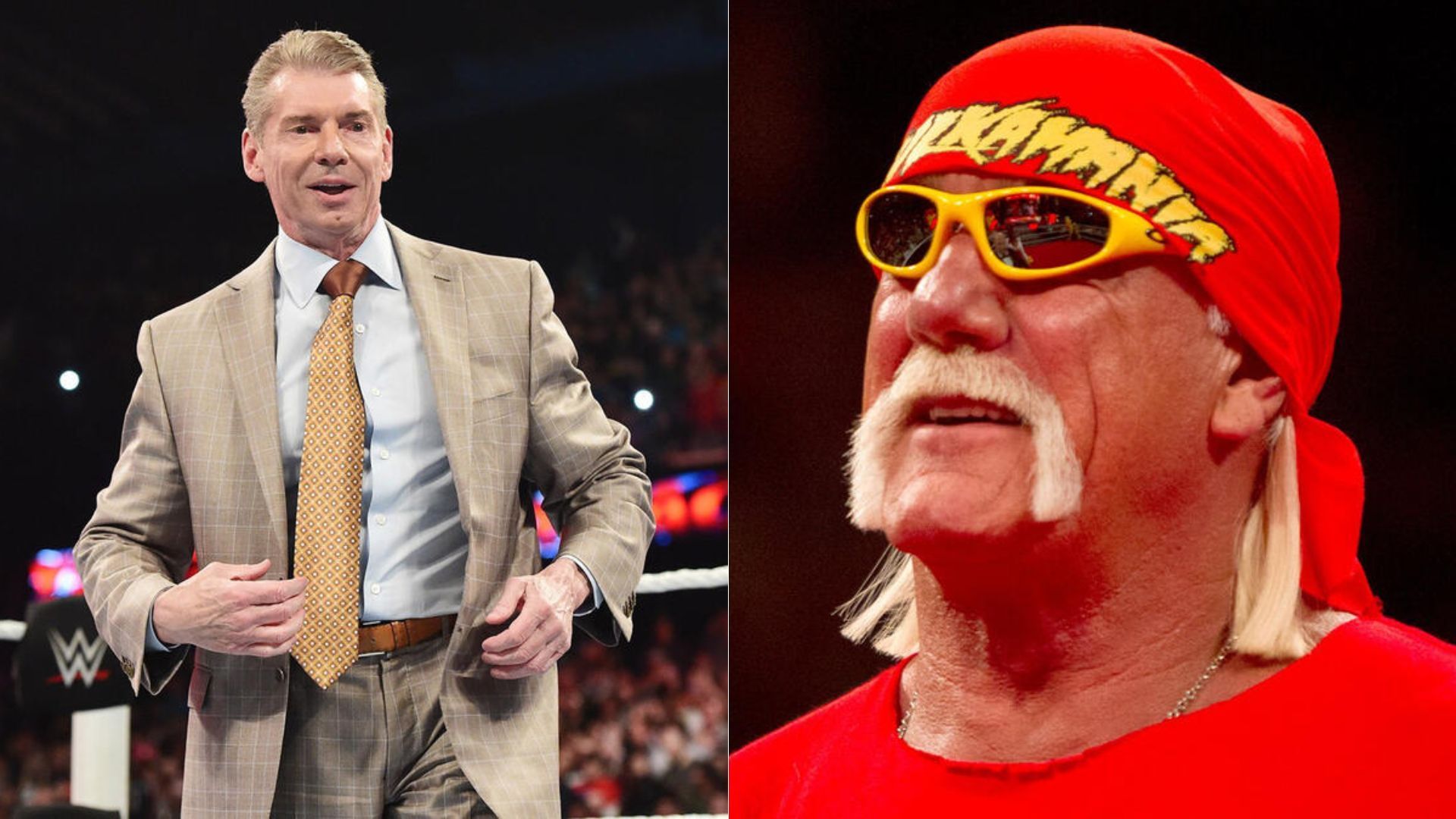 Vince McMahon (left); Hulk Hogan (right) [Image Credits: wwe.com]