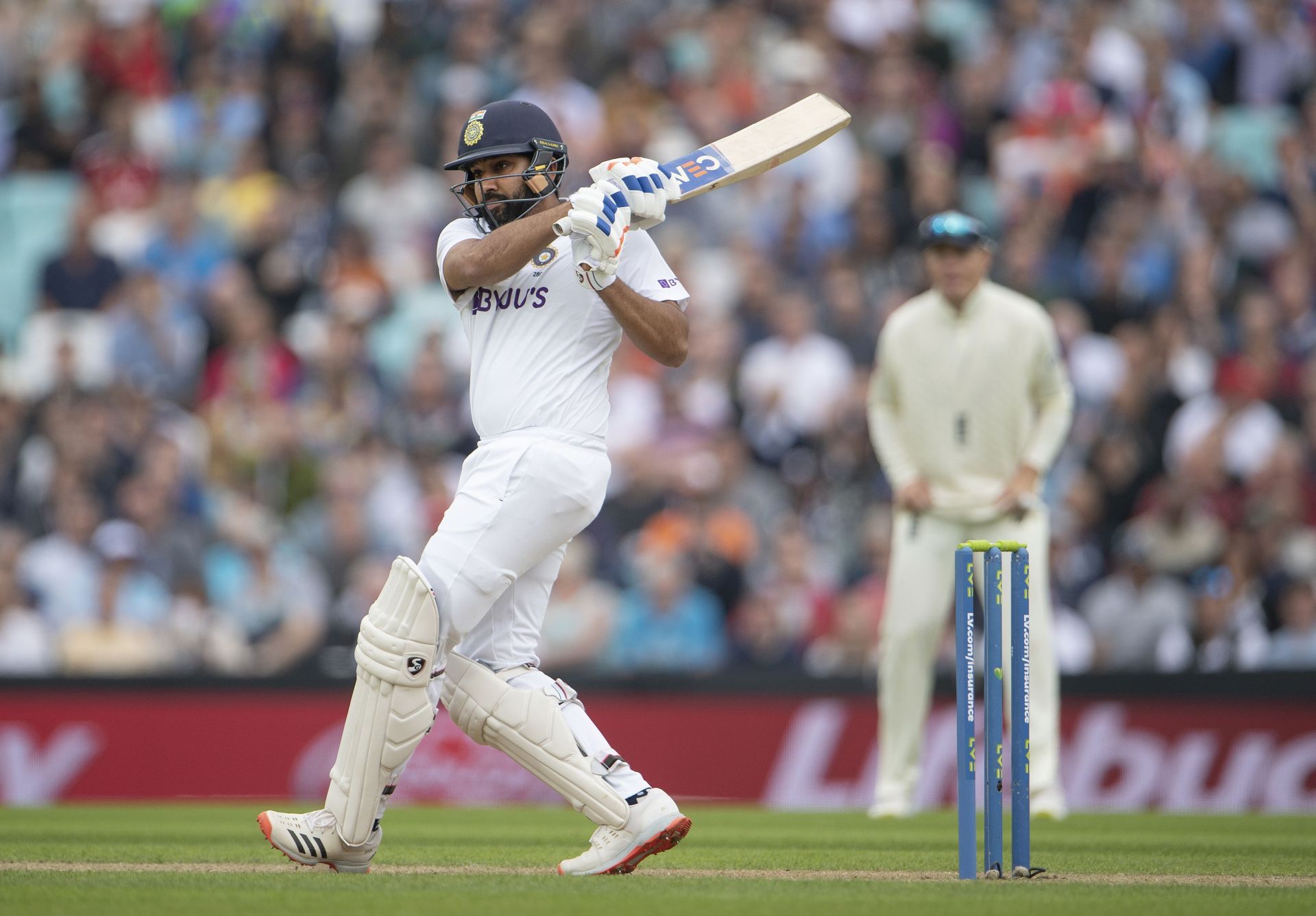 Rohit Sharma scored 368 runs at an average of 52.57 in eight innings in India&#039;s 2021 Test tour of England. [P/C: Getty]