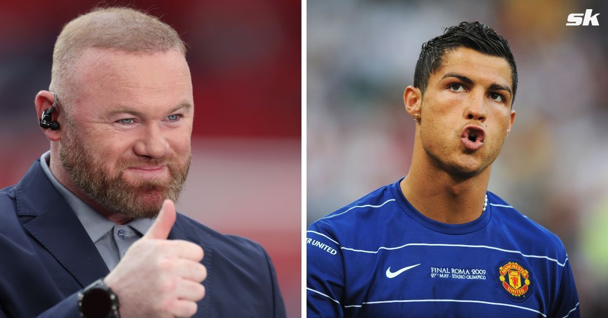 Wayne Rooney (left) &amp; Cristiano Ronaldo (right) - All images from Getty