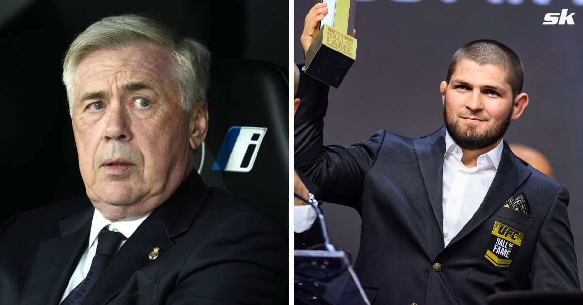 Carlo Ancelotti and Khabib Nurmagomedov