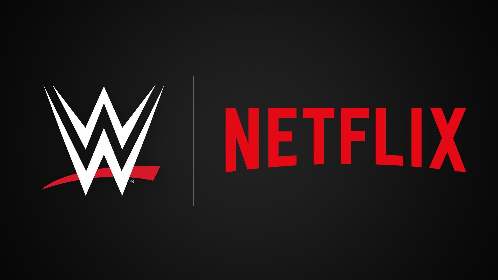 The official WWE and Netflix logos