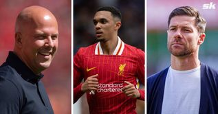 “It might be the first gift I can give Xabi Alonso” - Arne Slot makes cheeky comment on leaving Trent Alexander-Arnold out of Liverpool team
