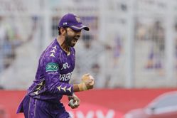 Ajinkya Rahane takes a brilliant running catch to send Vaibhav Suryavanshi packing for 4 in KKR vs RR IPL 2025 game [Watch]