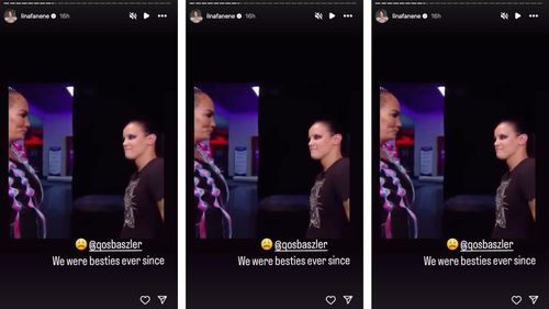 Jax sent a heartfelt message to Baszler. [Image credit: Nia Jax's Instagram stories]