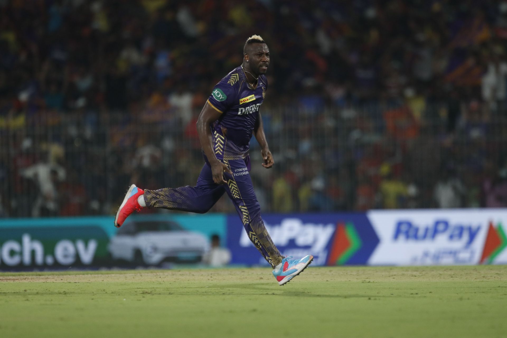 Russell&#039;s bowling has been way too underutilized by KKR this season [Credit: Getty]