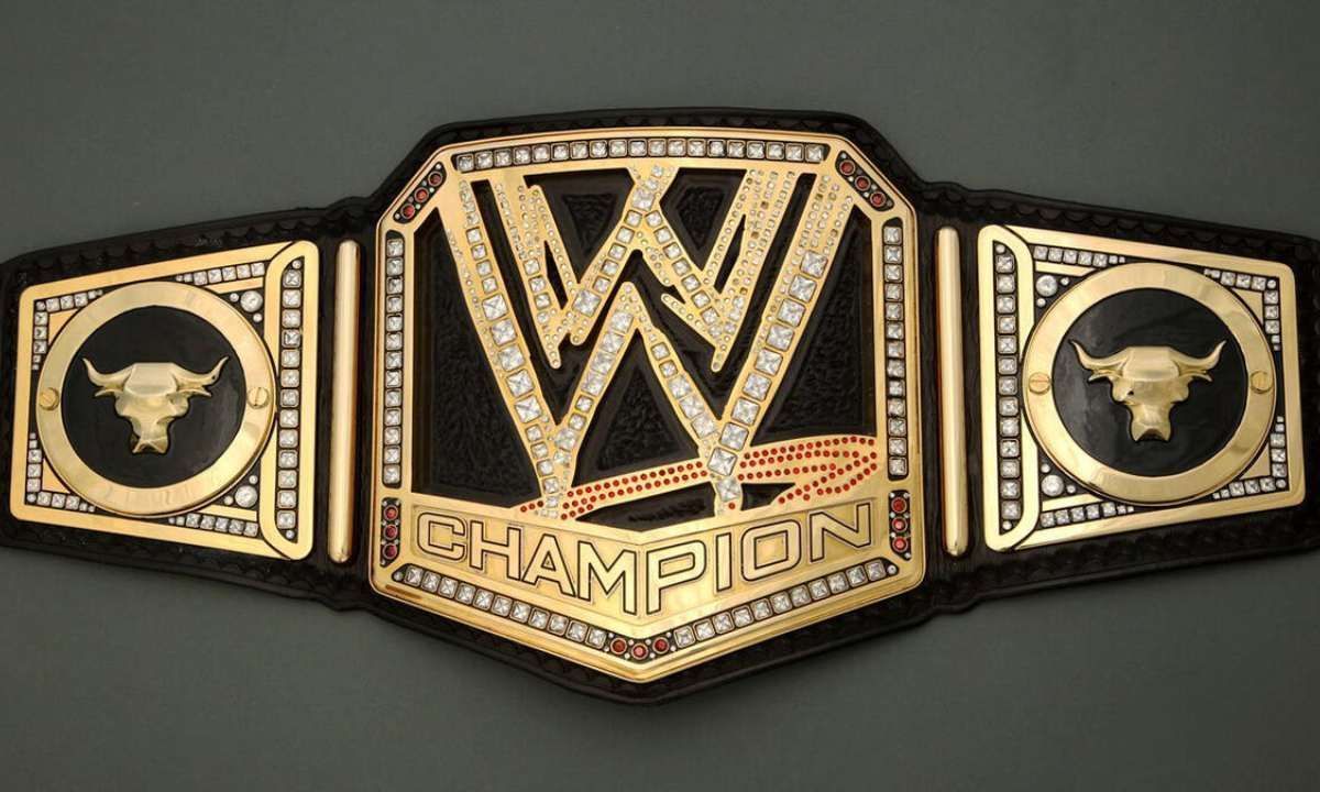 WWE Championship title. [Photo credit: WWE.com]